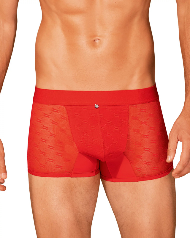 Pánské boxerky Obsessiver boxer shorts - Obsessive červená L/XL