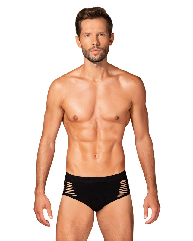 Pánské slipy Obsessive M101 slip Barva: Černá, Velikost: S/M