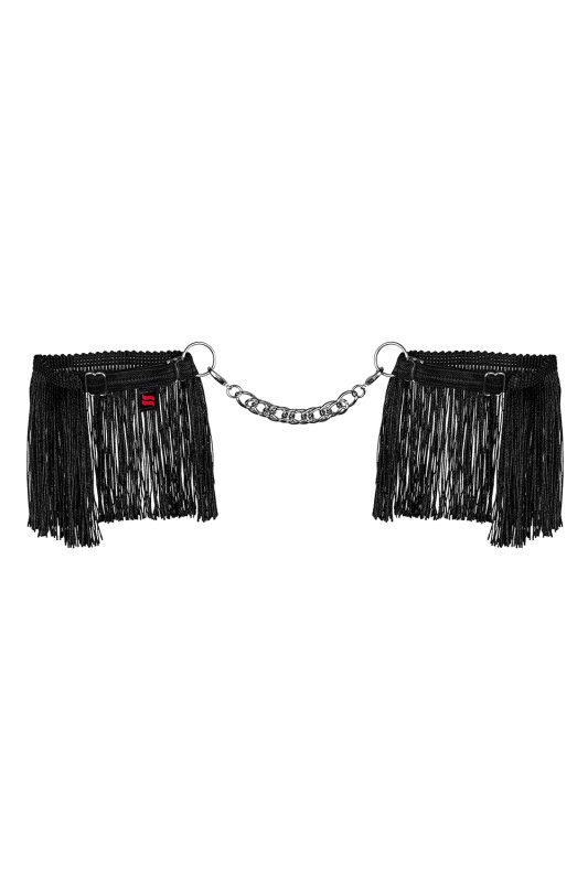 Pouta Obsessive Sherila cuffs Barva: Černá, Velikost: UNI