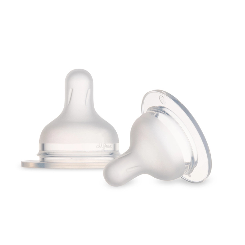 Canpol babies silikonová savička S-Shape rychlý průtok 9m+ 2 ks