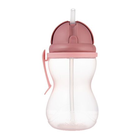 Canpol babies Sport Cup sportovní láhev s brčkem Pink 12m+ 370 ml