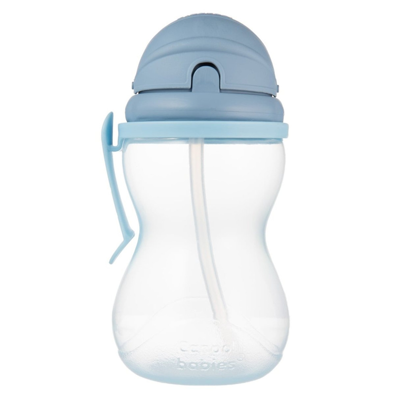 Canpol babies Sport Cup sportovní láhev s brčkem Blue 12m+ 370 ml