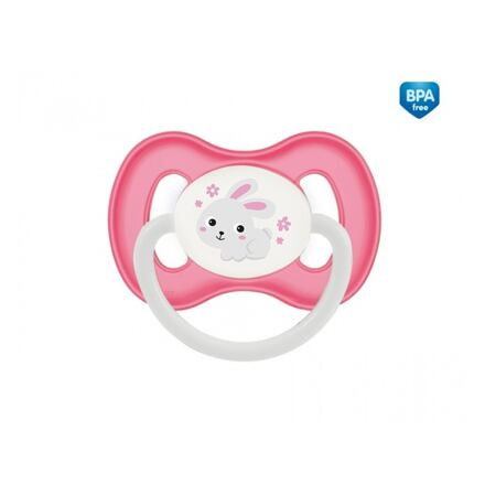 CANPOL BABIES Dudlík kaučukový třešinka 6-18m BUNNY & COMPANY modrý