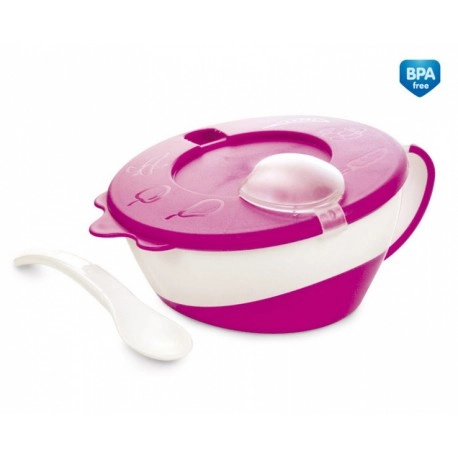 Canpol babies miska s lžičkou pro děti 350 ml – Zelená
