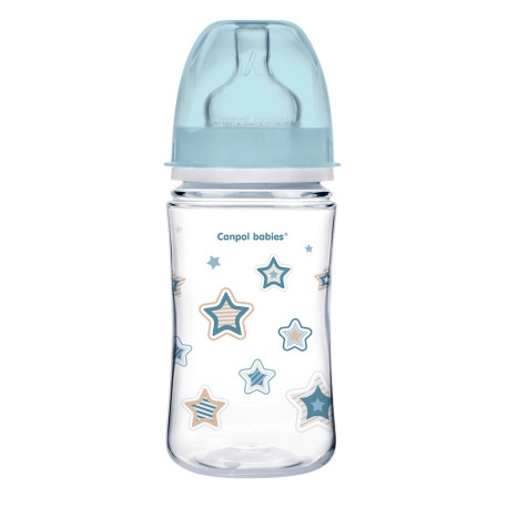 Canpol babies kojenecká láhev EasyStart se širokým hrdlem 240 ml – Newborn Baby
