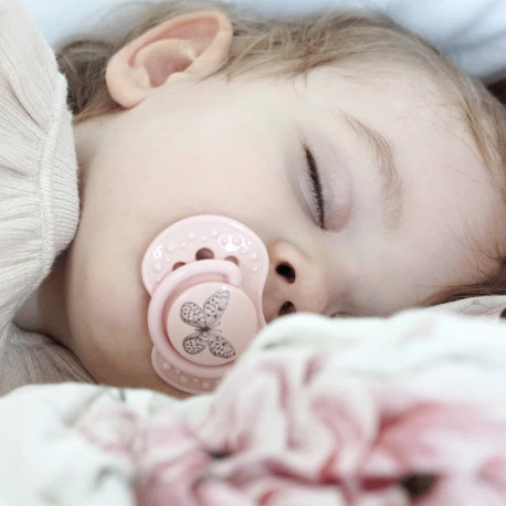 LOVI Dudlík silikonový dynamický LOVI BOTANIC 6-18 m 2ks