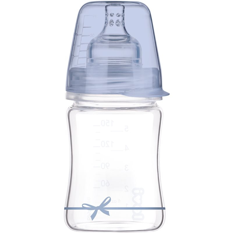 LOVI Lahev skleněná 150 ml BABY SHOWER kluk