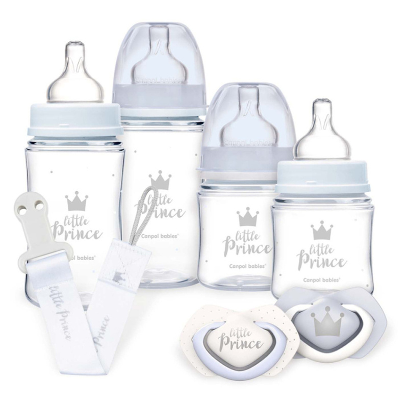 Canpol babies Royal Baby Set dárková sada pro děti od narození Blue