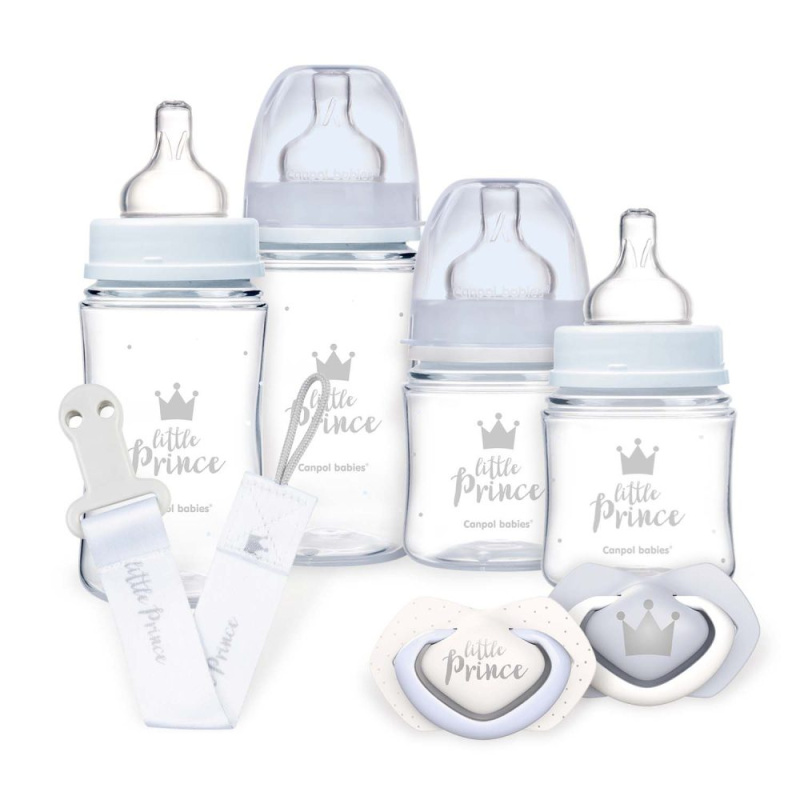 Canpol babies Royal Baby Set dárková sada pro děti od narození Blue