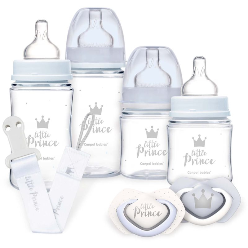 Canpol babies Royal Baby Set dárková sada pro děti od narození Blue