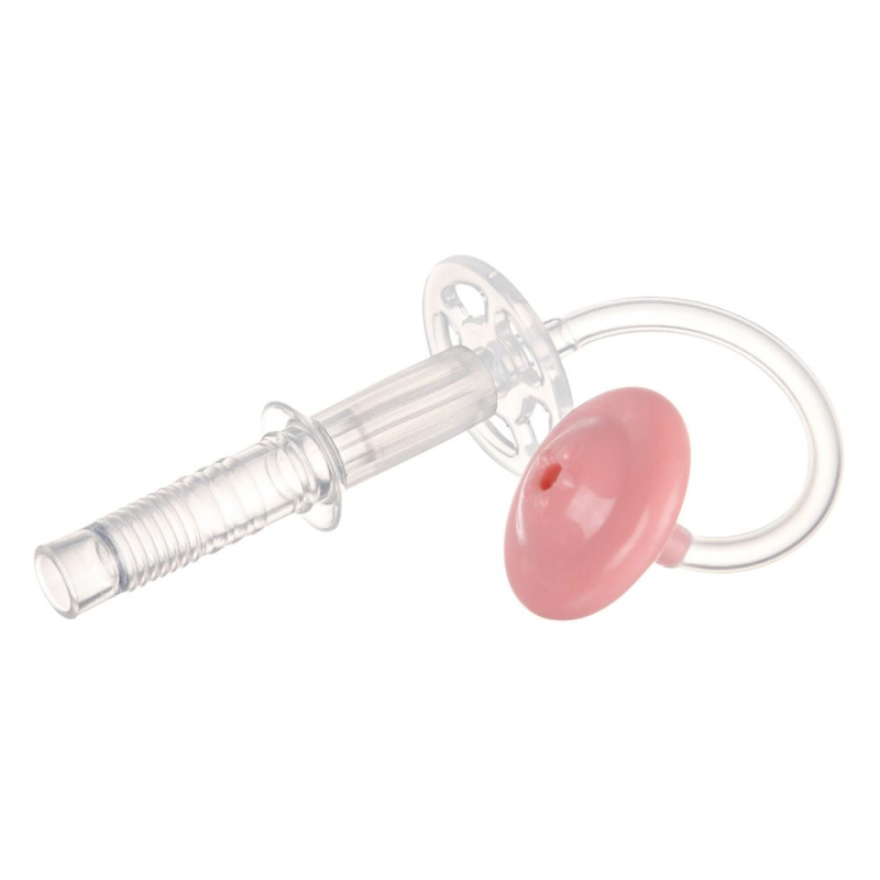 Canpol babies Straw silikonové brčko se závažím Pink 1 ks
