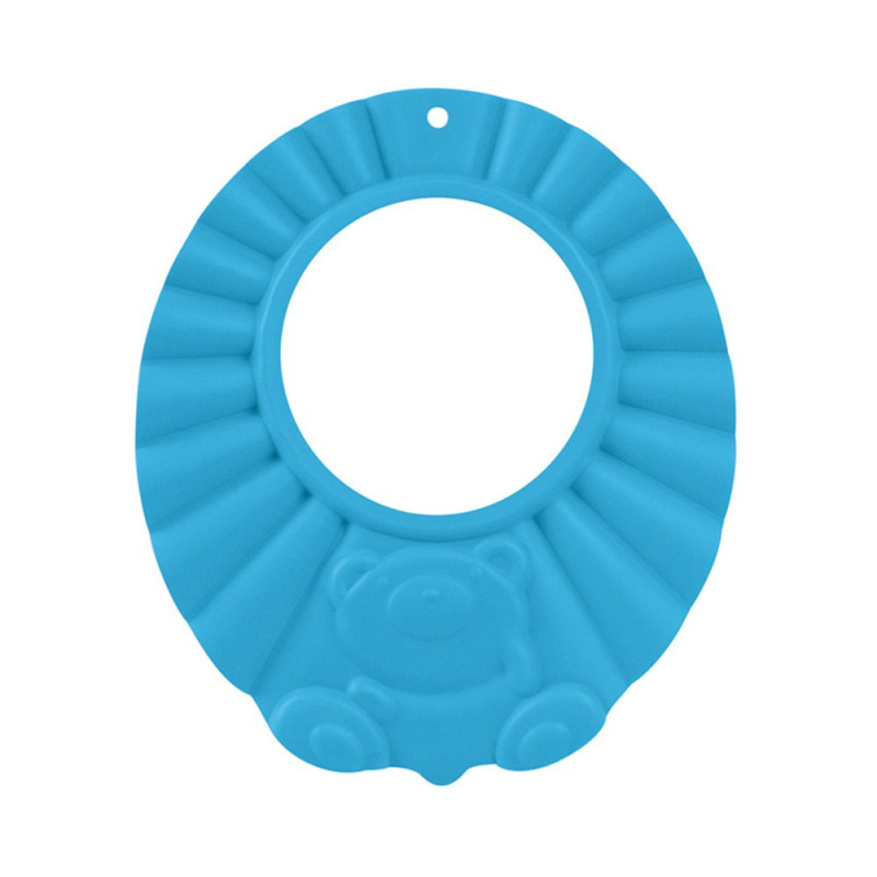 Koupací kšilt proti šamponu modrý CANPOL Babies