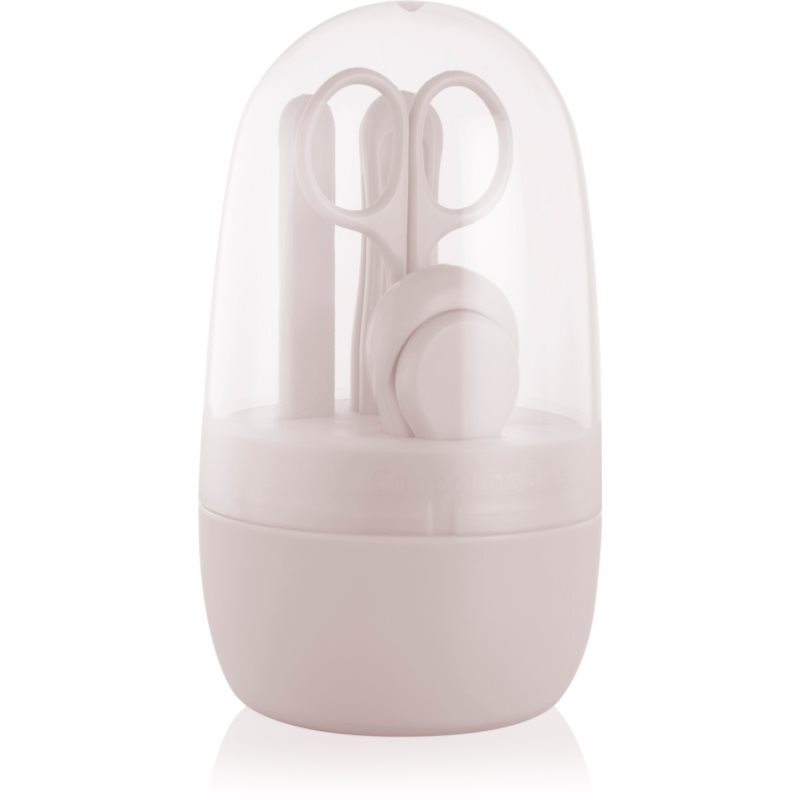 Canpol babies Nail Care Set manikúrní set pro děti Pink