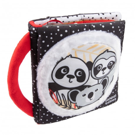 Canpol babies Senzorická knížka Panda BabiesBoo