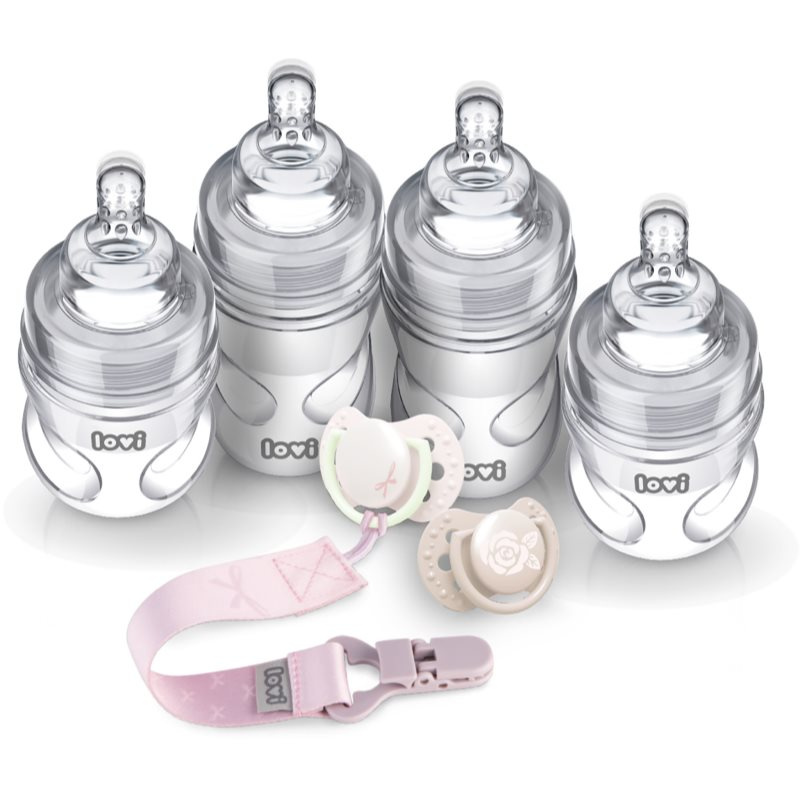LOVI Novorozenecká startovací sada BABY SHOWER holka