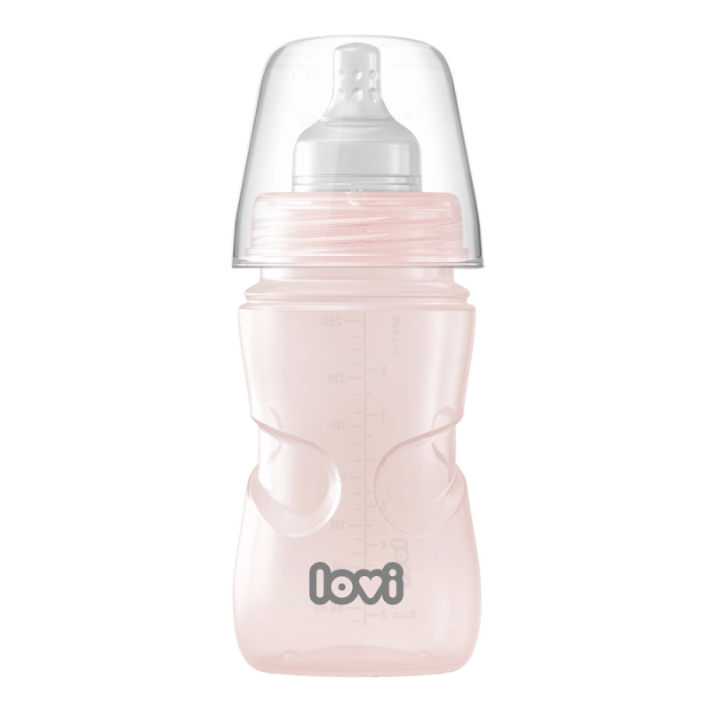 Kojenecká lahev LOVI Trends 250ml růžová