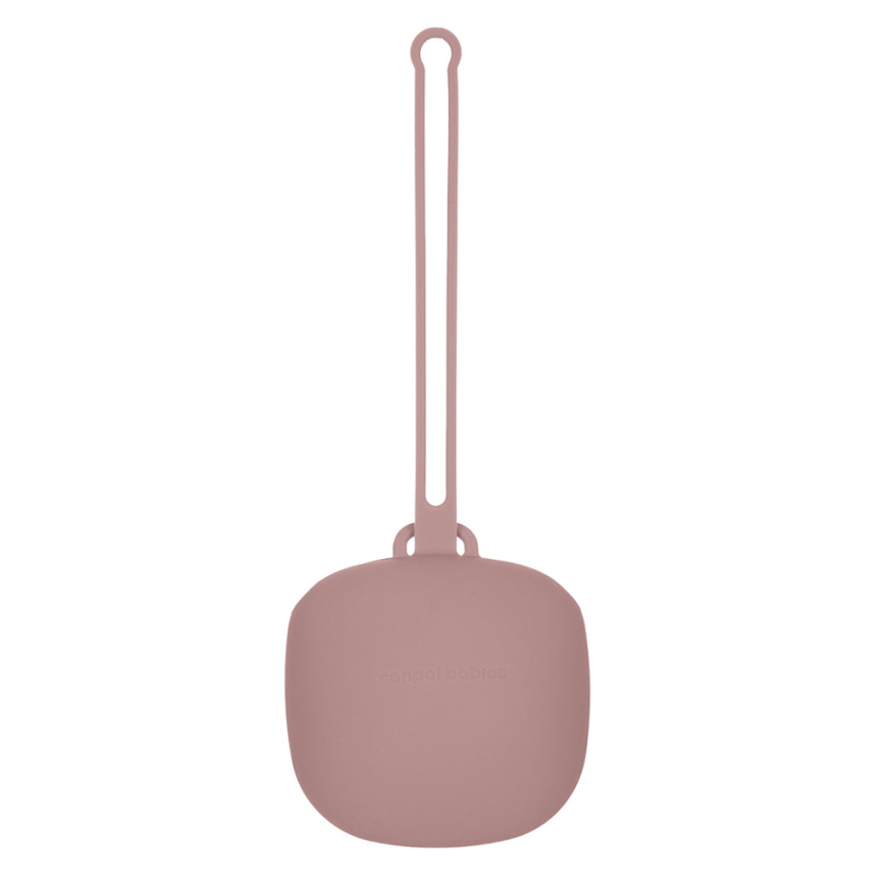 Canpol babies Silicone Soother Case krabička na dudlík Pink 1 ks