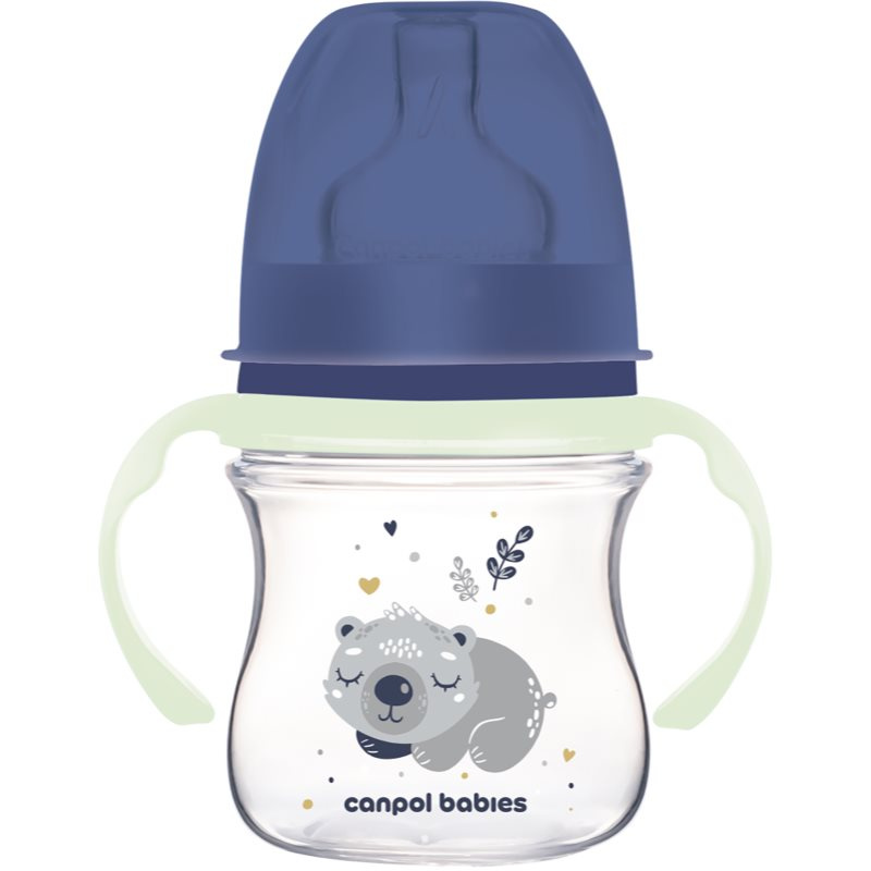 Canpol babies Antikoliková lahev EasyStart SLEEPY KOALA 120ml modrá
