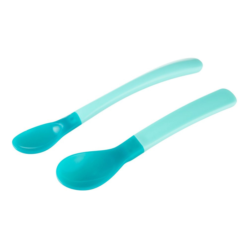 Canpol babies Termo sada plastových lžiček, tyrkysová