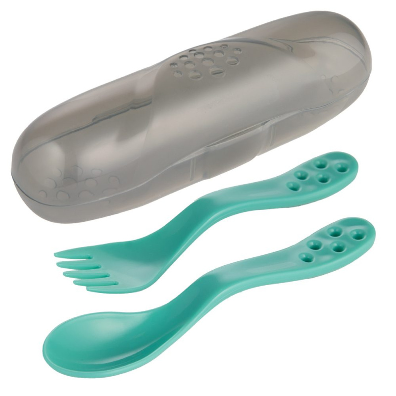 Canpol babies cestovní sada příborů – tyrkysová