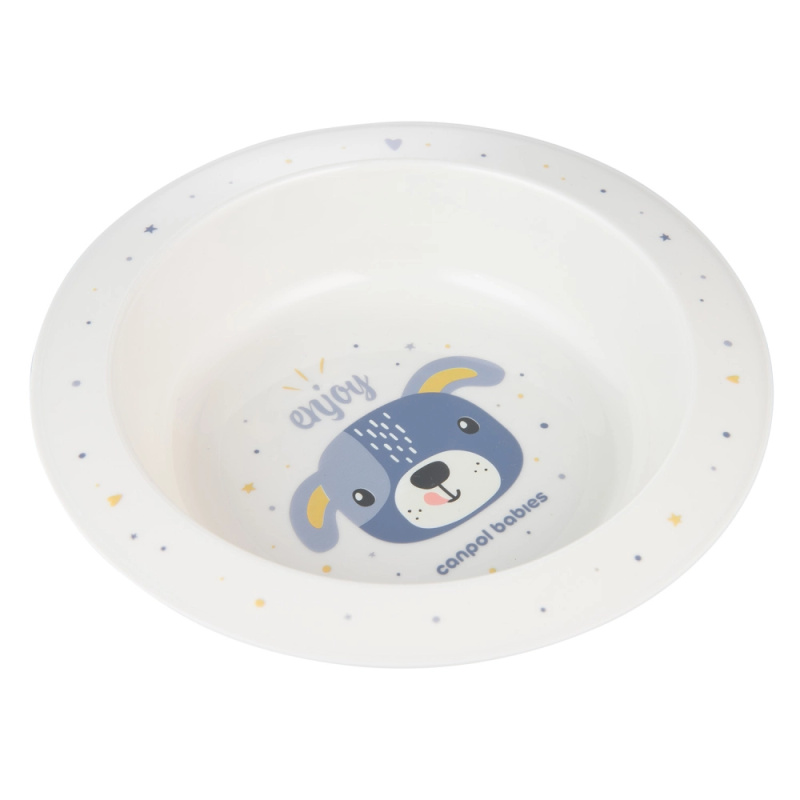 Canpol babies plastová miska Cute Animals 270 ml – Pejsek
