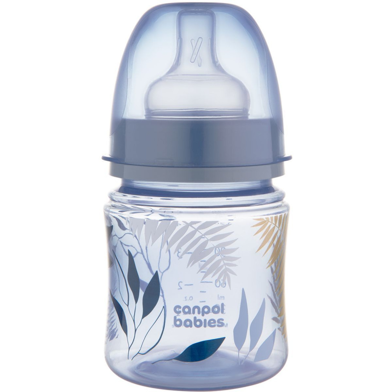 Canpol babies Antikoliková lahev EasyStart GOLD 120ml modrá