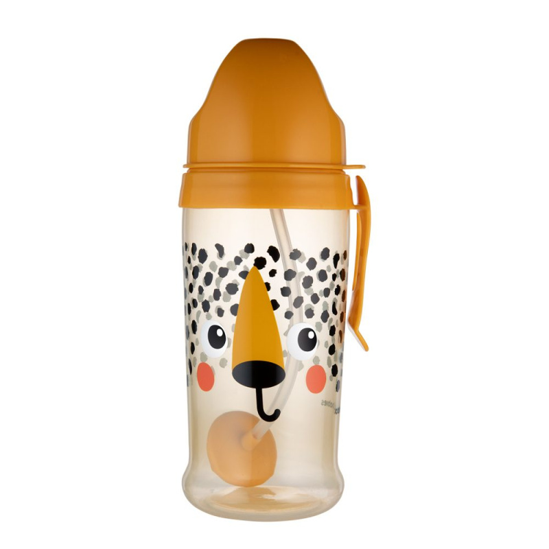 Canpol babies BabiesBoo Sport Cup sportovní láhev se závažím Gepard 350 ml