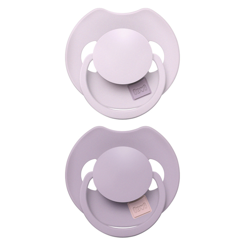 LOVI PRIME 6-18m dudlík Baby Lilac/Violet 2 ks