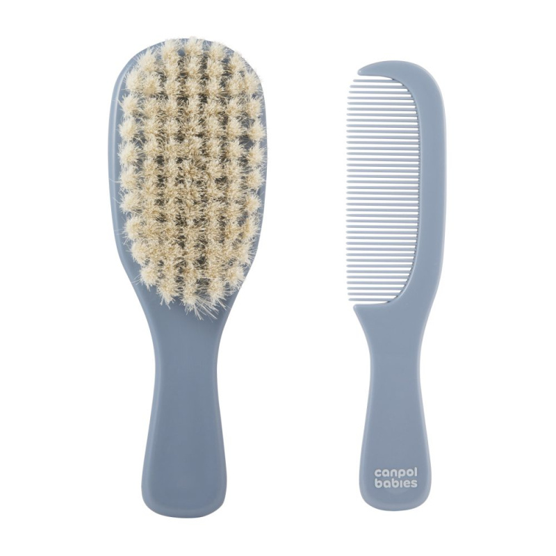 Canpol babies Hřeben a kartáč modrý