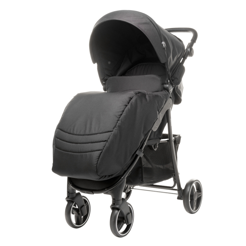 Kinderkraft Sportovní kočárek Rapid X Black - černý