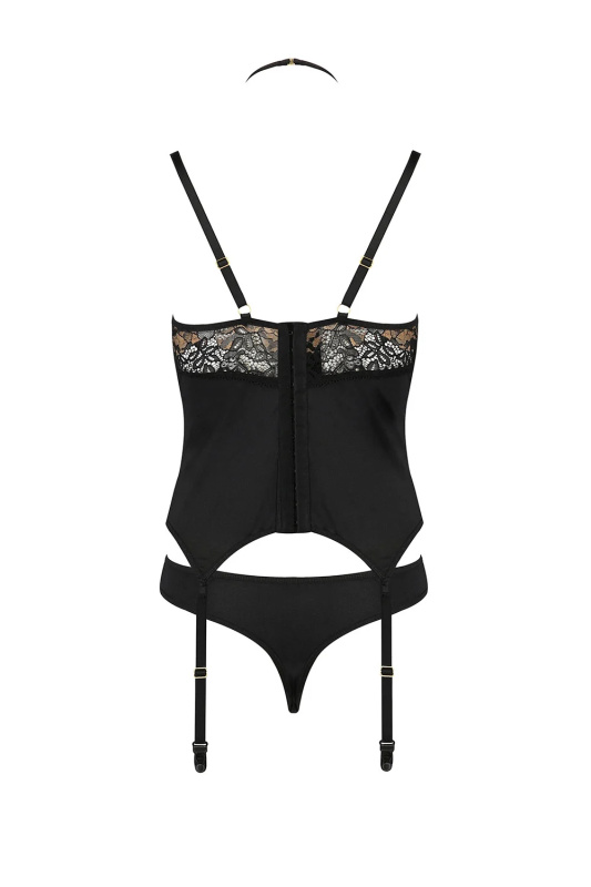 Korzet Casmir Divine corset Barva: Černá, Velikost: L/XL
