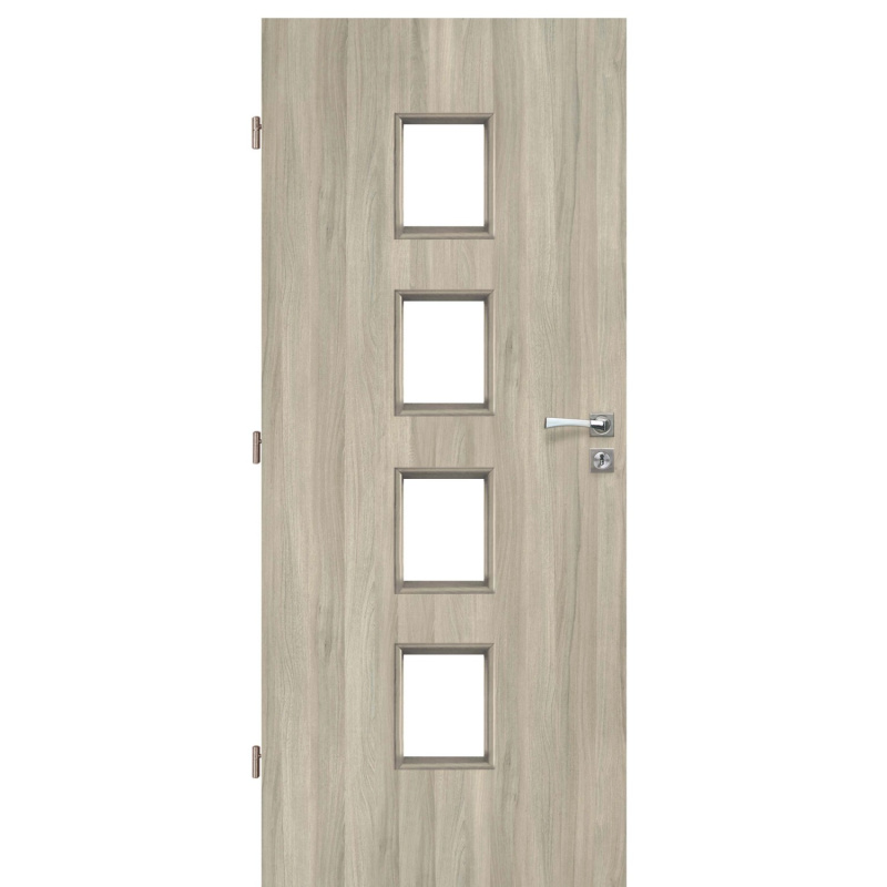 Voster Falcové interiérové dveře ARUBA 4/4, lakované, dub skandinávský, 80 L