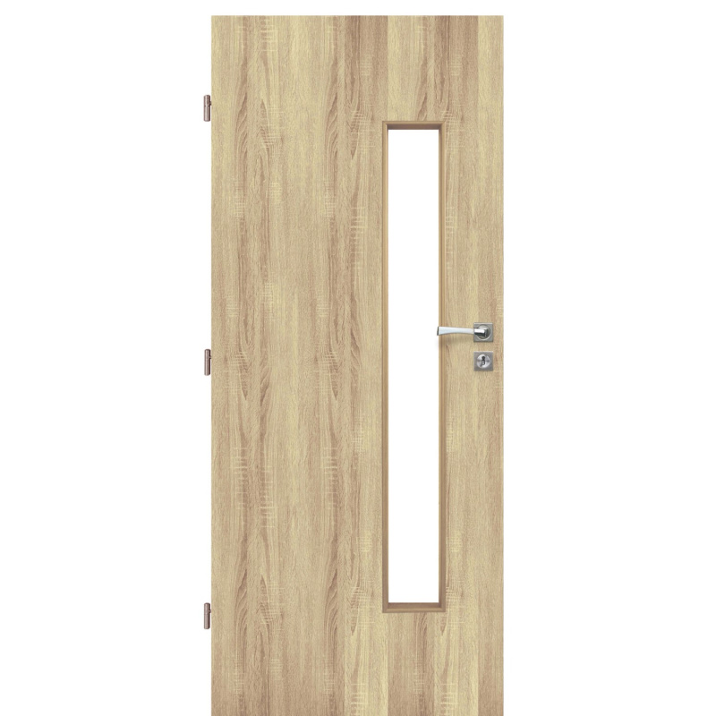 Voster Falcové interiérové dveře METRIX 2/3, lakované, dub bělený, 70 L