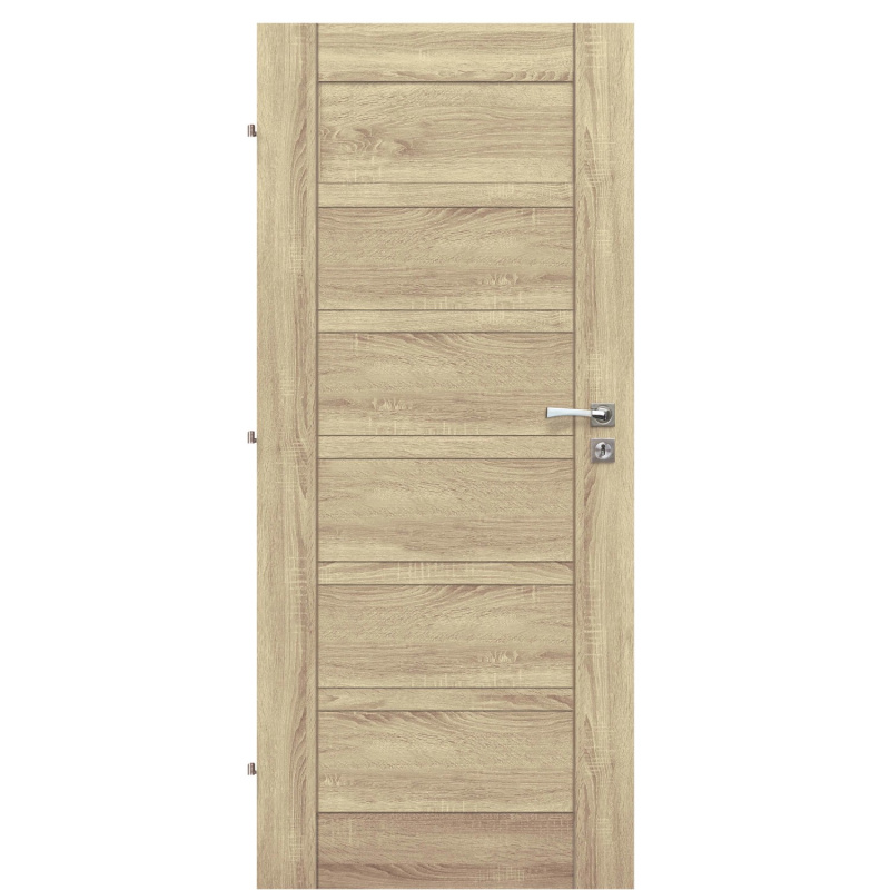 Voster Rámové falcové interiérové dveře ETNA 70, 3D fólie, dub Sonoma, 70 L
