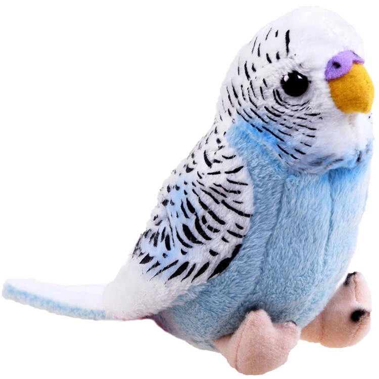 Maskotka modrá papoušek