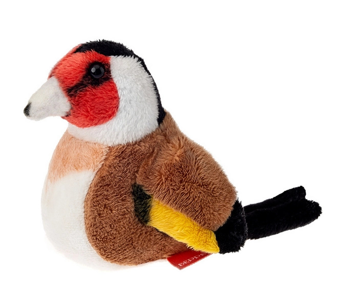 Plyšový stehlík 13 cm – BEPPE ZOO