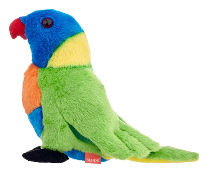 Plyšový papoušek lori horský 20 cm – BEPPE ZOO