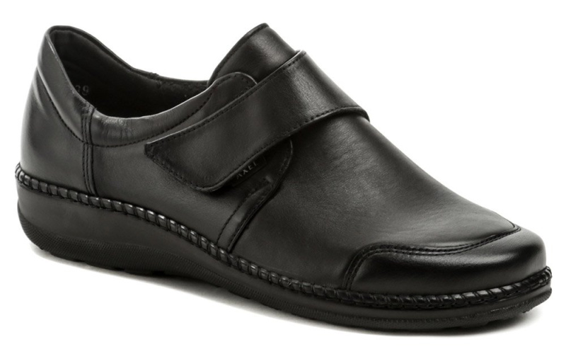 Axel AXCW030-Z černé dámské polobotky šíře K EUR 40