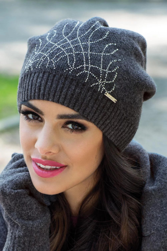 Dámská čepice Kaja - Kamea UNI granátová