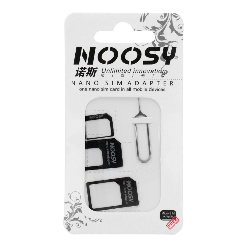 OEM Adaptér NOOSY Sim Card(NANO/MICROSIM) + klíček