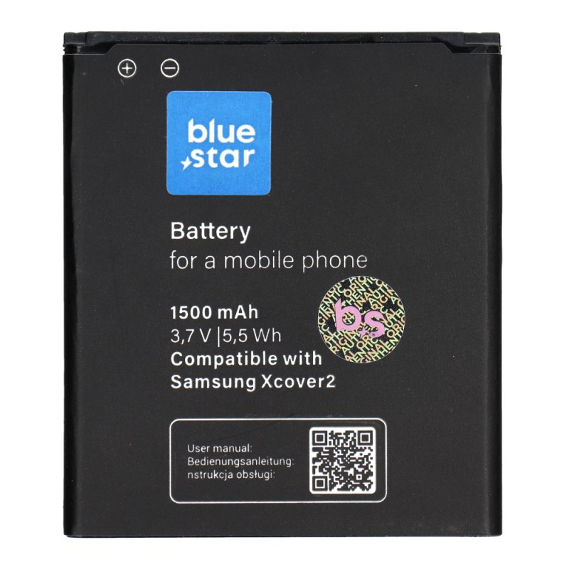 Baterie pro Samsung S7710 Galaxy Xcover 2 1500 mAh Li-Ion Blue Star
