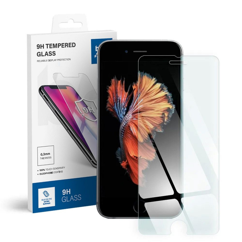 Ochranné tvrzené sklo Blue Star Pro+ pro iPhone 6/6s 4.7"