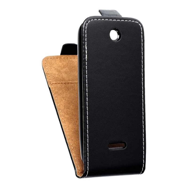 OEM Forcell pouzdro Slim Flip Flexi FRESH pro Nokia 225 - černé