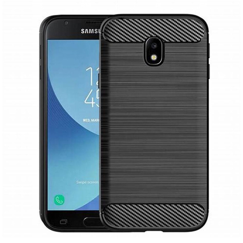 OEM Pouzdro Forcell Carbon back cover pro Samsung J710 Galaxy J7 2016 - černé