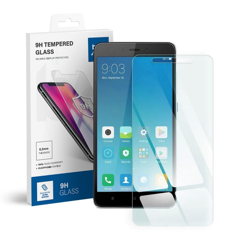 Ochranné tvrzené sklo Blue Star Pro+ Xiaomi Redmi Note 4