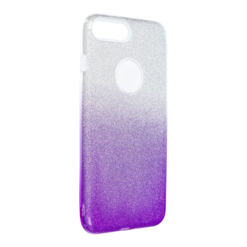 OEM Pouzdro Forcell SHINING Apple Iphone 7 Plus / 8 Plus transparentní/fialové