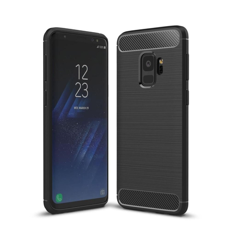 OEM Pouzdro Forcell Carbon Samsung Galaxy S9 PLUS černé