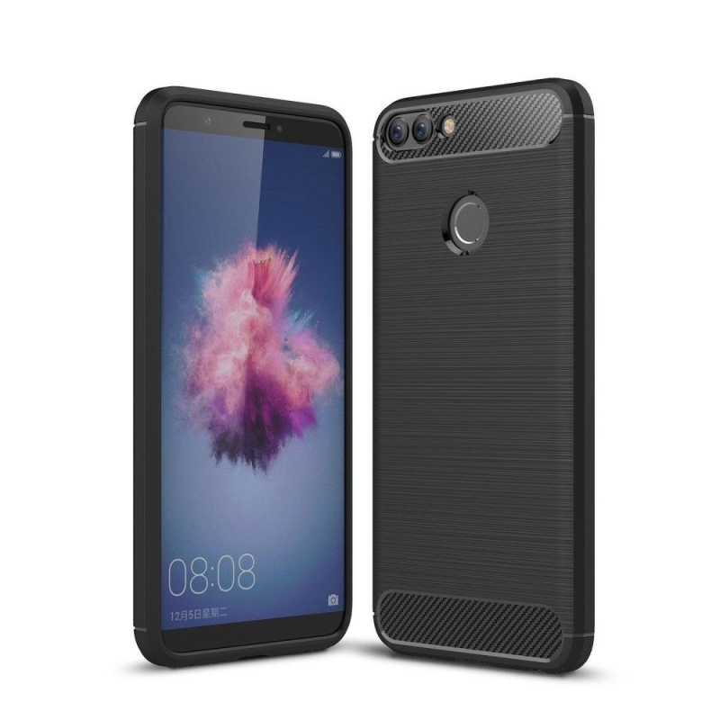 OEM Pouzdro Forcell Carbon Huawei P Smart černé