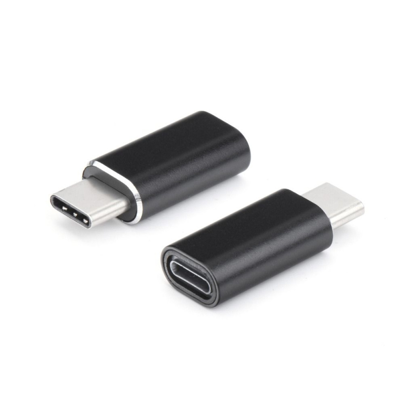 OEM Nabíjecí adaptér pro iPhone Lightning 8-pin na typ C černý