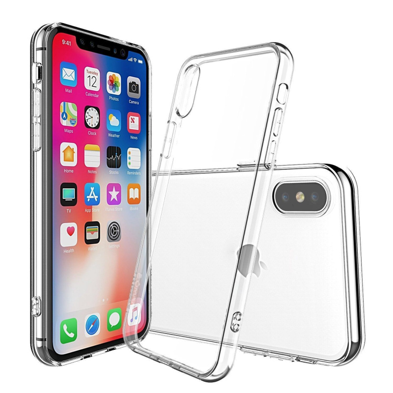 OEM Pouzdro Back Case Ultra Slim 0,3mm Apple Iphone XS ( 5,8" ) transparentní